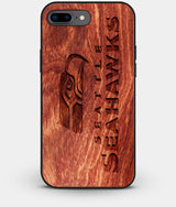 Best Custom Engraved Wood Seattle Seahawks iPhone 8 Plus Case - Engraved In Nature