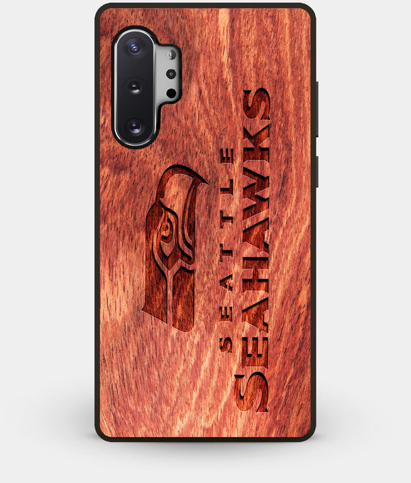 Best Custom Engraved Wood Seattle Seahawks Note 10 Plus Case - Engraved In Nature