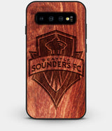 Best Custom Engraved Wood Seattle Sounders FC Galaxy S10 Case - Engraved In Nature