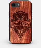 Best Custom Engraved Wood Seattle Sounders FC iPhone 7 Case - Engraved In Nature