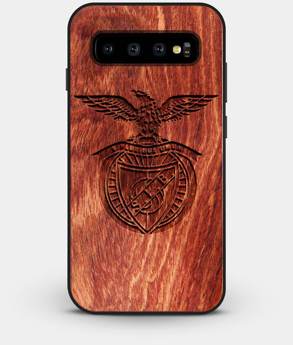 Best Custom Engraved Wood S.L. Benfica Galaxy S10 Case - Engraved In Nature