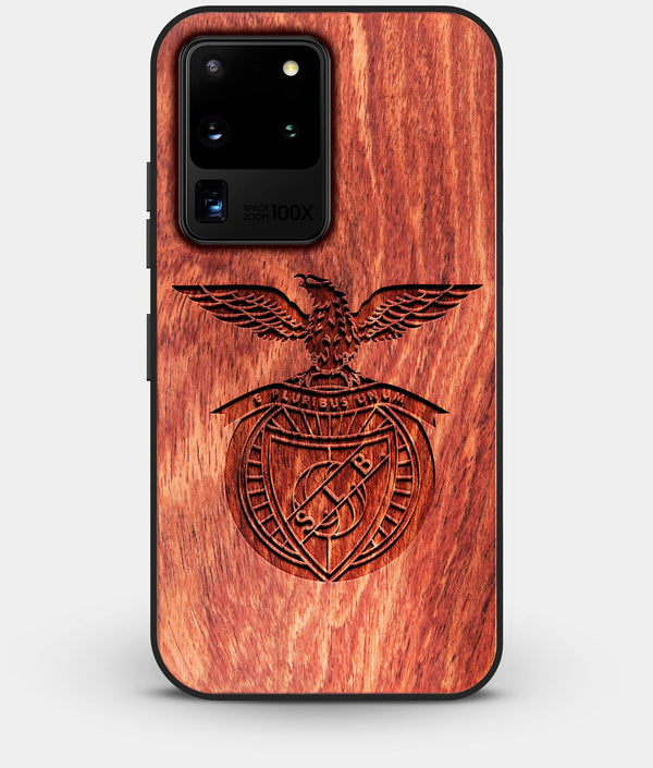 Best Custom Engraved Wood S.L. Benfica Galaxy S20 Ultra Case - Engraved In Nature