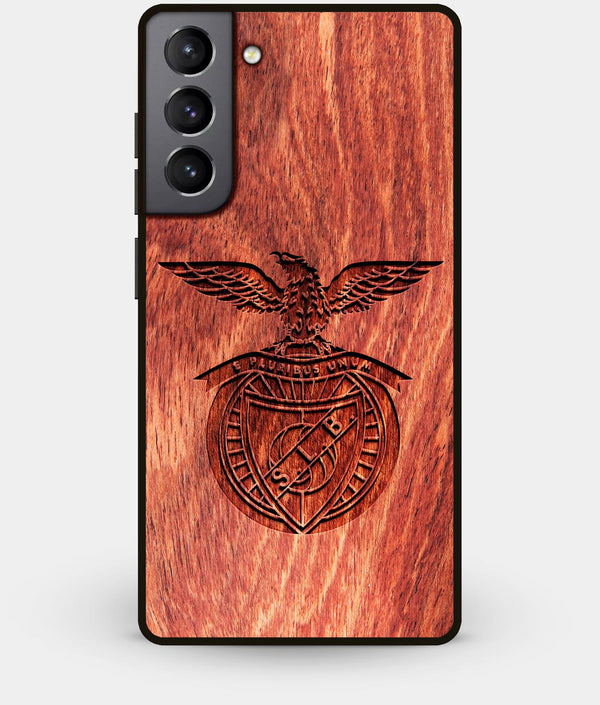 Best Wood S.L. Benfica Galaxy S21 Case - Custom Engraved Cover - Engraved In Nature