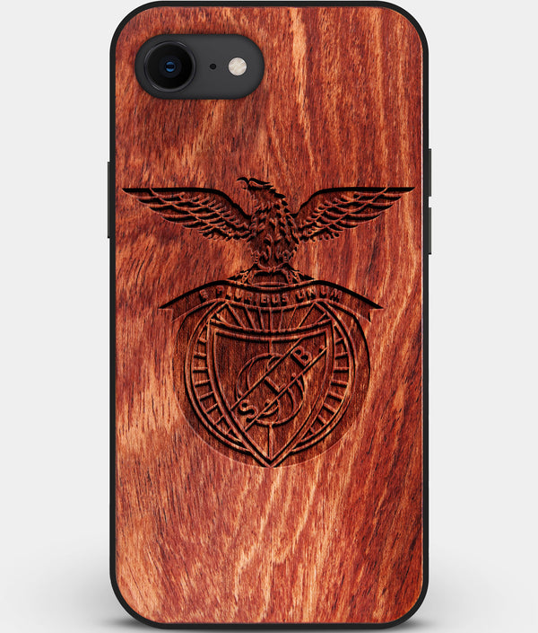 Best Custom Engraved Wood S.L. Benfica iPhone SE Case - Engraved In Nature