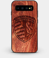 Best Custom Engraved Wood Sporting Kansas City Galaxy S10 Case - Engraved In Nature