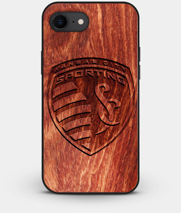 Best Custom Engraved Wood Sporting Kansas City iPhone 7 Case - Engraved In Nature