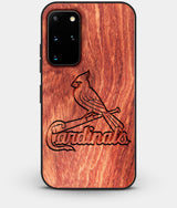 Best Custom Engraved Wood St Louis Cardinals Galaxy S20 Plus Case - Engraved In Nature