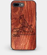 Best Custom Engraved Wood St Louis Cardinals iPhone 7 Plus Case - Engraved In Nature