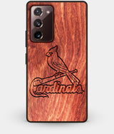 Best Custom Engraved Wood St Louis Cardinals Note 20 Case - Engraved In Nature
