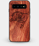 Best Custom Engraved Wood Tampa Bay Buccaneers Galaxy S10 Plus Case - Engraved In Nature