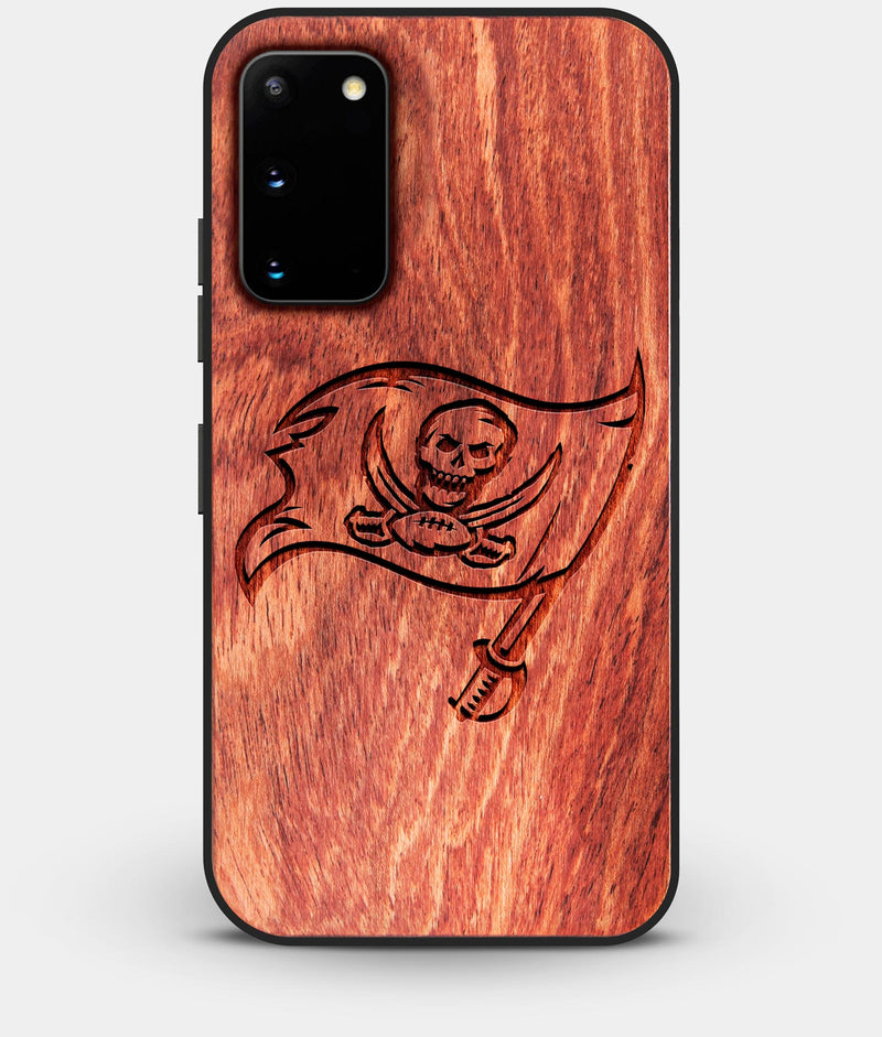Best Custom Engraved Wood Tampa Bay Buccaneers Galaxy S20 Case - Engraved In Nature