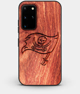 Best Custom Engraved Wood Tampa Bay Buccaneers Galaxy S20 Plus Case - Engraved In Nature
