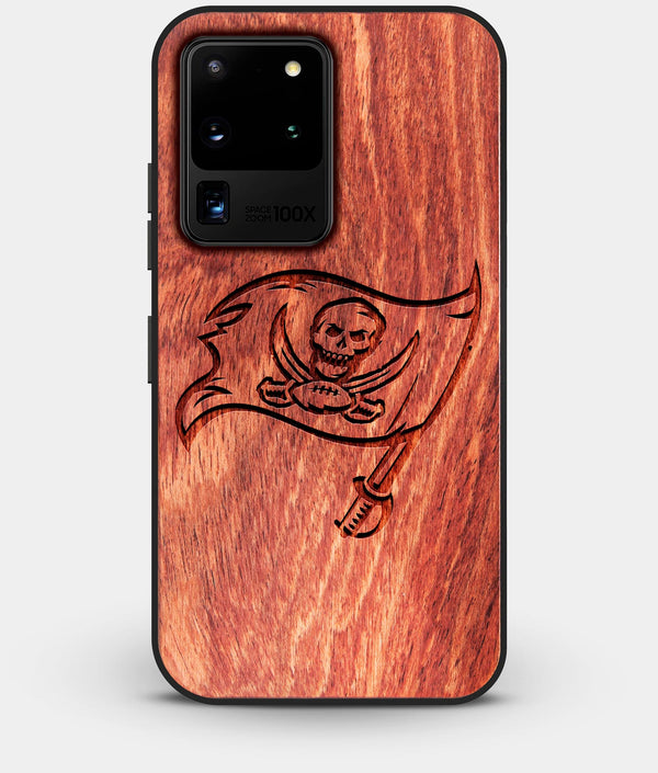 Best Custom Engraved Wood Tampa Bay Buccaneers Galaxy S20 Ultra Case - Engraved In Nature