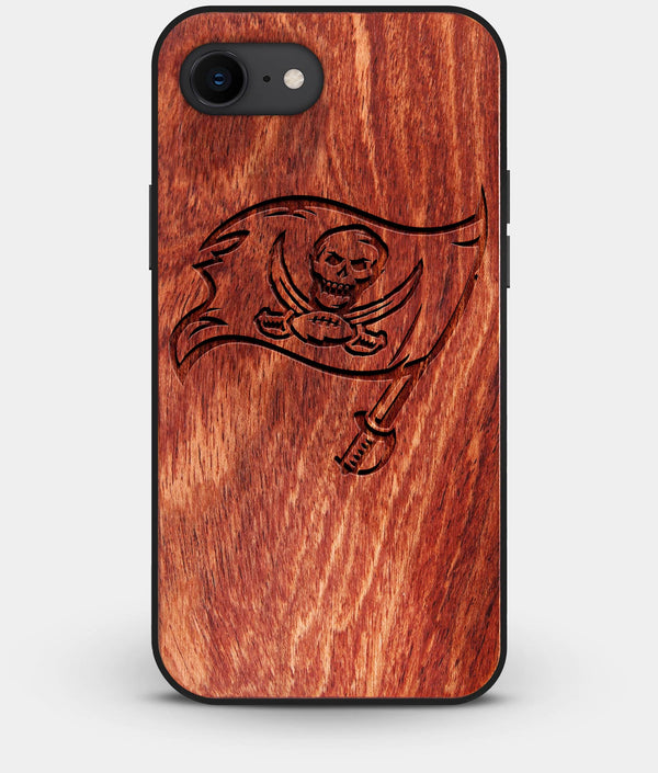 Best Custom Engraved Wood Tampa Bay Buccaneers iPhone 8 Case - Engraved In Nature