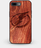 Best Custom Engraved Wood Tampa Bay Lightning iPhone 8 Plus Case - Engraved In Nature