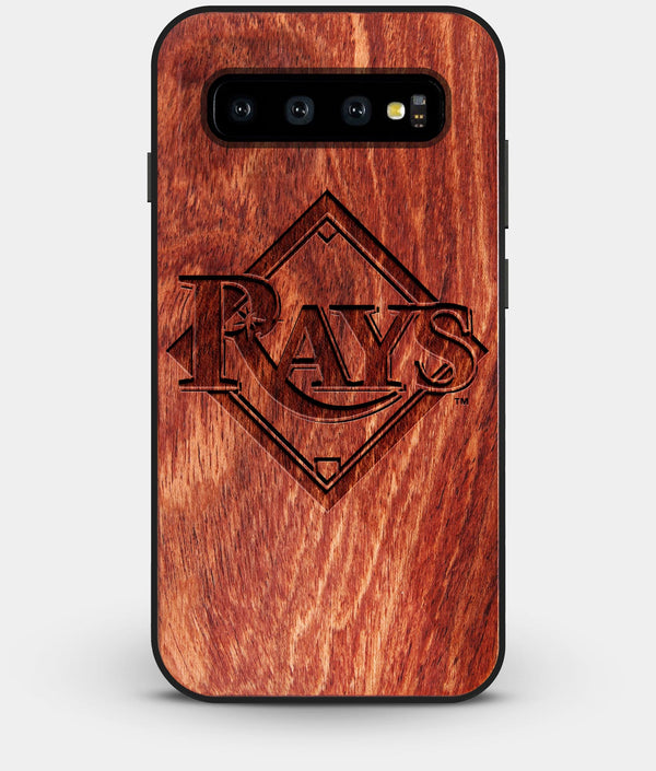 Best Custom Engraved Wood Tampa Bay Rays Galaxy S10 Plus Case - Engraved In Nature
