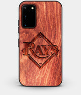 Best Custom Engraved Wood Tampa Bay Rays Galaxy S20 Case - Engraved In Nature