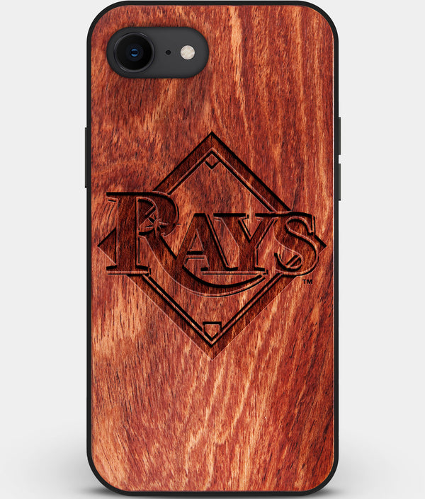 Best Custom Engraved Wood Tampa Bay Rays iPhone SE Case - Engraved In Nature