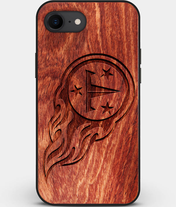 Best Custom Engraved Wood Tennessee Titans iPhone SE Case - Engraved In Nature