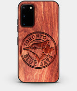 Best Wood Toronto Blue Jays Galaxy S20 FE Case - Custom Engraved Cover - Engraved In Nature
