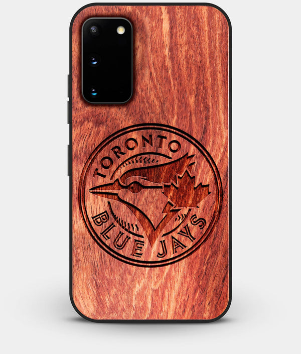Best Wood Toronto Blue Jays Galaxy S20 FE Case - Custom Engraved Cover - Engraved In Nature