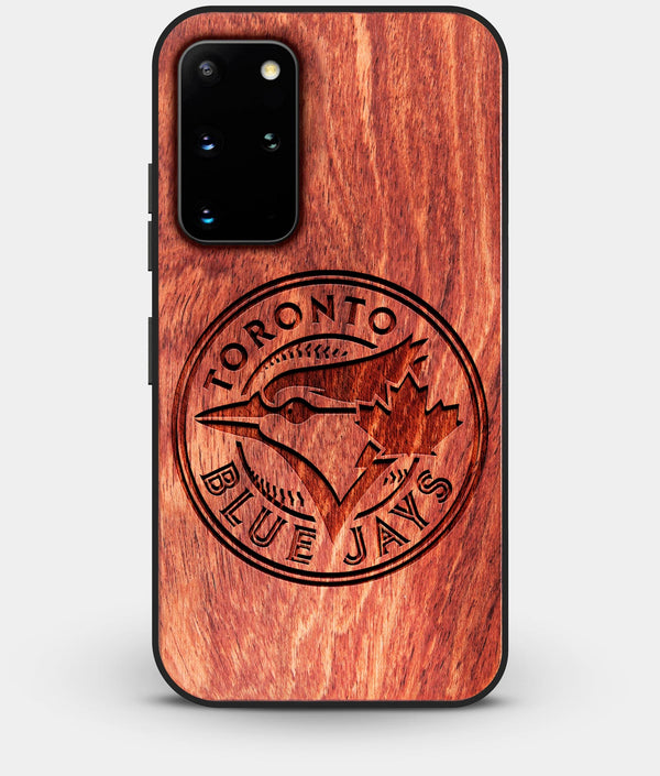 Best Custom Engraved Wood Toronto Blue Jays Galaxy S20 Plus Case - Engraved In Nature