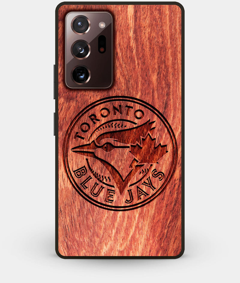 Best Custom Engraved Wood Toronto Blue Jays Note 20 Ultra Case - Engraved In Nature