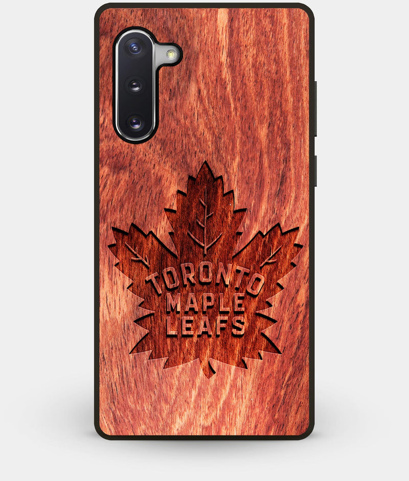 Best Custom Engraved Wood Toronto Maple Leafs Note 10 Case - Engraved In Nature