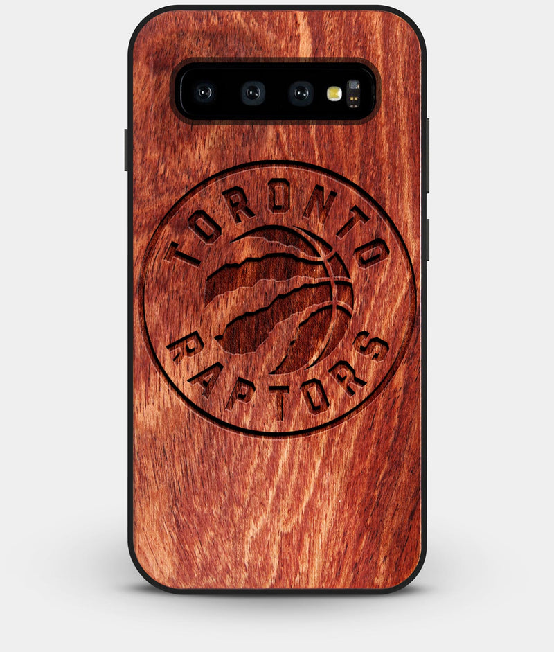 Best Custom Engraved Wood Toronto Raptors Galaxy S10 Plus Case - Engraved In Nature