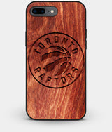 Best Custom Engraved Wood Toronto Raptors iPhone 8 Plus Case - Engraved In Nature