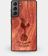Best Wood Tottenham Hotspur F.C. Galaxy S21 Case - Custom Engraved Cover - Engraved In Nature