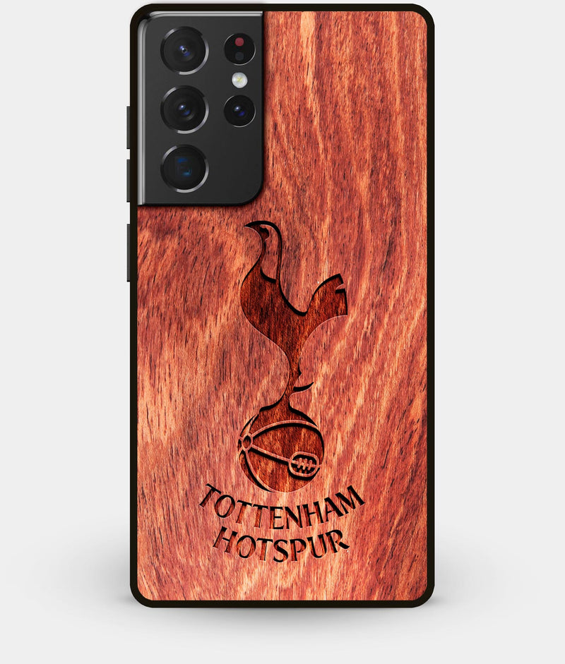 Best Wood Tottenham Hotspur F.C. Galaxy S21 Ultra Case - Custom Engraved Cover - Engraved In Nature