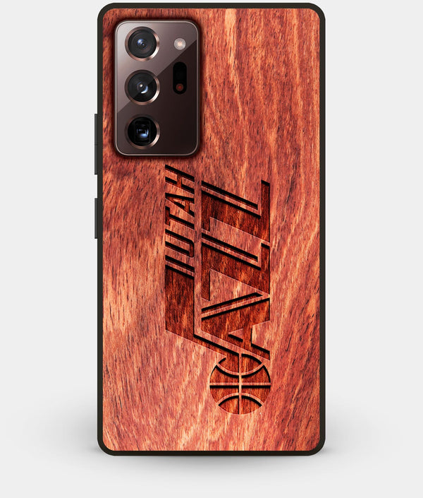 Best Custom Engraved Wood Utah Jazz Note 20 Ultra Case - Engraved In Nature