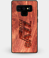 Best Custom Engraved Wood Utah Jazz Note 9 Case - Engraved In Nature