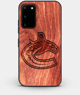 Best Custom Engraved Wood Vancouver Canucks Galaxy S20 Case - Engraved In Nature