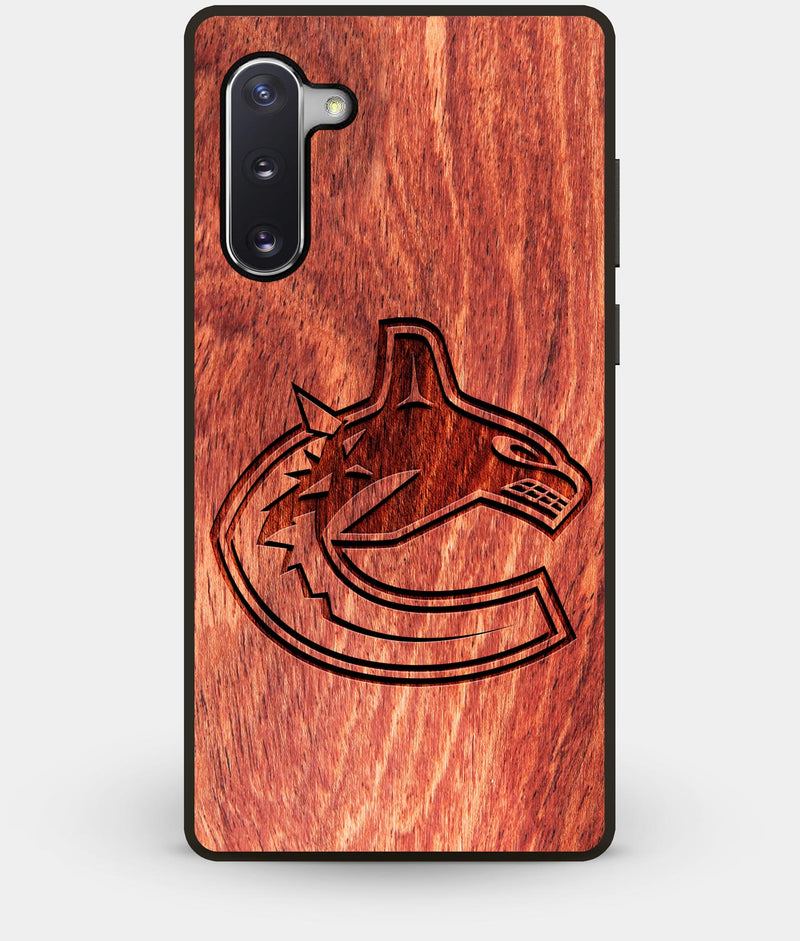 Best Custom Engraved Wood Vancouver Canucks Note 10 Case - Engraved In Nature