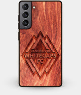 Best Wood Vancouver Whitecaps FC Galaxy S21 Plus Case - Custom Engraved Cover - Engraved In Nature