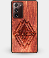 Best Custom Engraved Wood Vancouver Whitecaps FC Note 20 Case - Engraved In Nature
