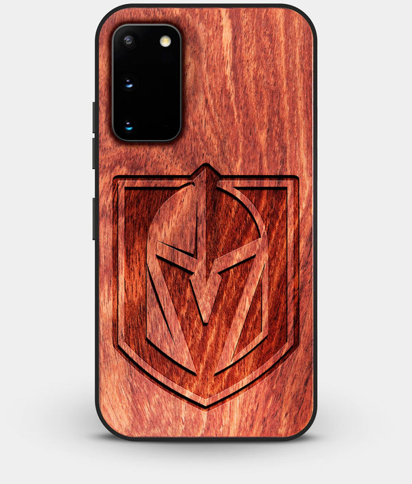 Best Wood Vegas Golden Knights Galaxy S20 FE Case - Custom Engraved Cover - Engraved In Nature