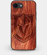 Best Custom Engraved Wood Vegas Golden Knights iPhone 8 Case - Engraved In Nature