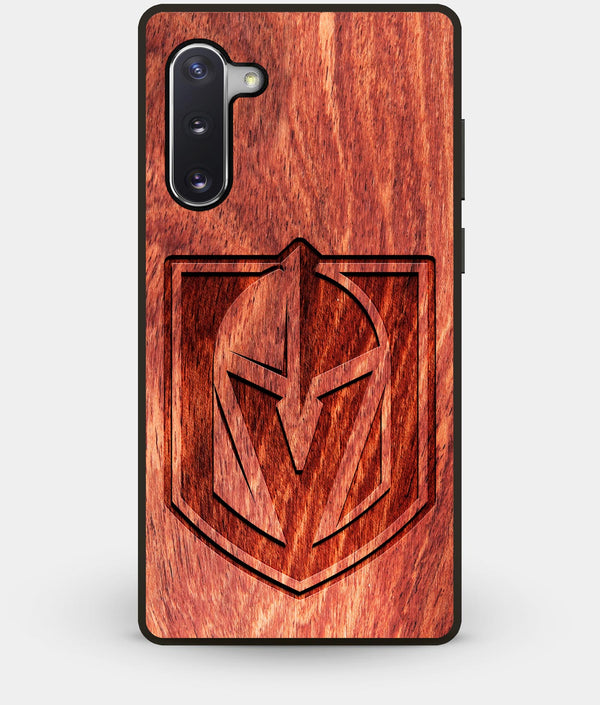 Best Custom Engraved Wood Vegas Golden Knights Note 10 Case - Engraved In Nature