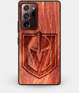 Best Custom Engraved Wood Vegas Golden Knights Note 20 Ultra Case - Engraved In Nature