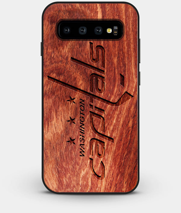 Best Custom Engraved Wood Washington Capitals Galaxy S10 Plus Case - Engraved In Nature