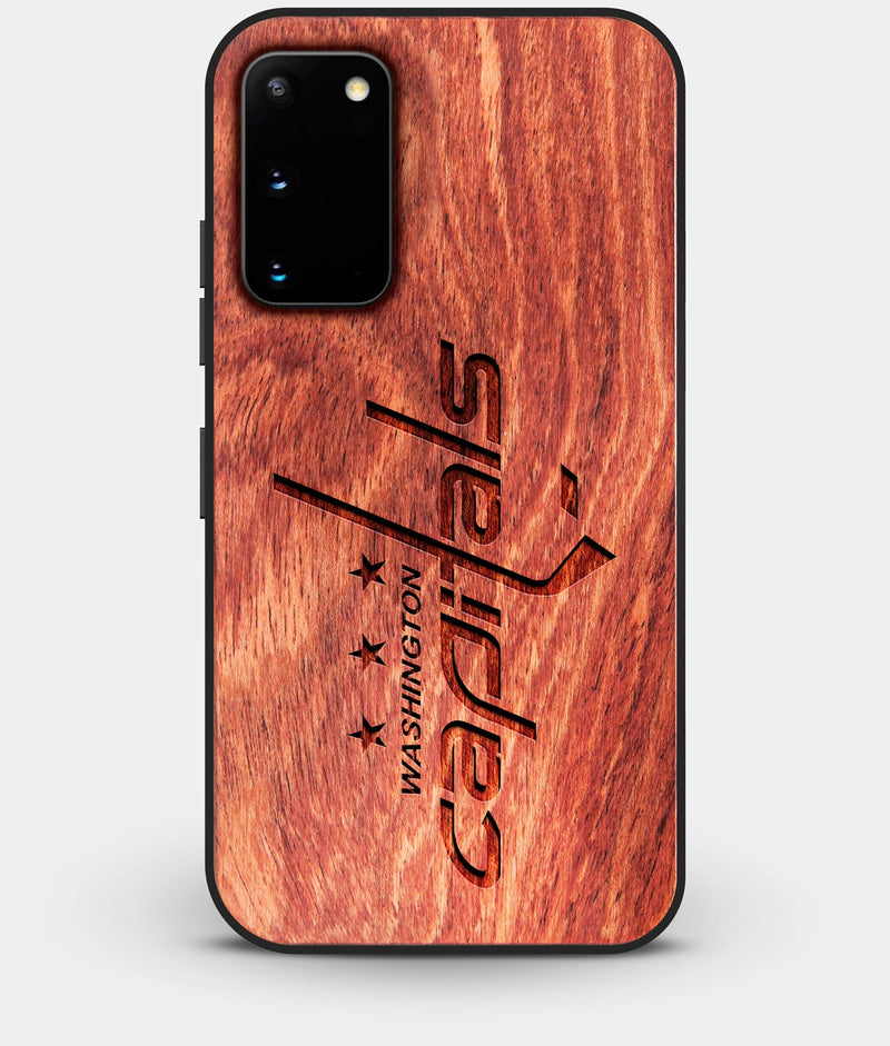 Best Custom Engraved Wood Washington Capitals Galaxy S20 Case - Engraved In Nature