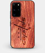 Best Custom Engraved Wood Washington Capitals Galaxy S20 Plus Case - Engraved In Nature