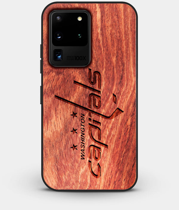 Best Custom Engraved Wood Washington Capitals Galaxy S20 Ultra Case - Engraved In Nature