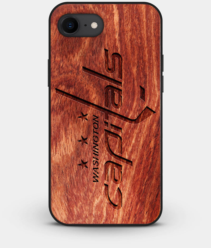 Best Custom Engraved Wood Washington Capitals iPhone 8 Case - Engraved In Nature