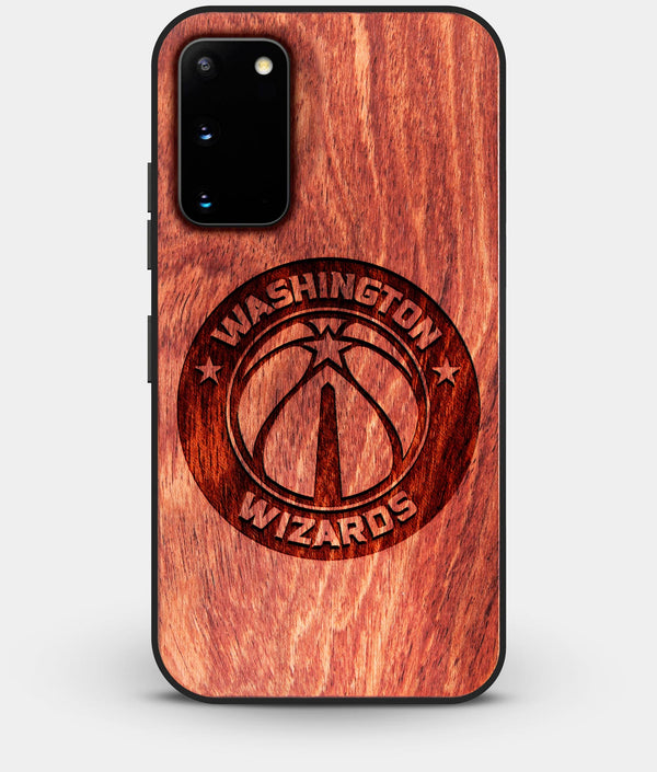 Best Custom Engraved Wood Washington Wizards Galaxy S20 Case - Engraved In Nature