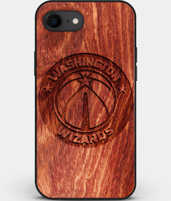 Best Custom Engraved Wood Washington Wizards iPhone SE Case - Engraved In Nature
