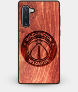 Best Custom Engraved Wood Washington Wizards Note 10 Case - Engraved In Nature